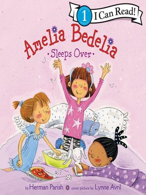 cover image of Amelia Bedelia Sleeps Over